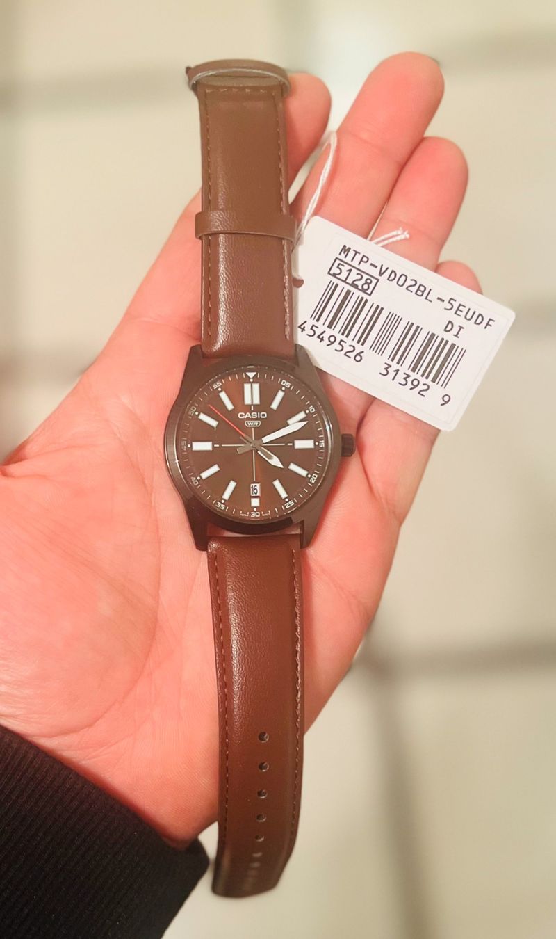 Casio Orologi: Casio Armbanduhren MTP-VD02BL-5EUDF – Nuovo e nell'imballaggio originale da Adlikon b.Regensdf venduto da GPITIME 2