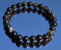 Armband mit Gold-Obsidian