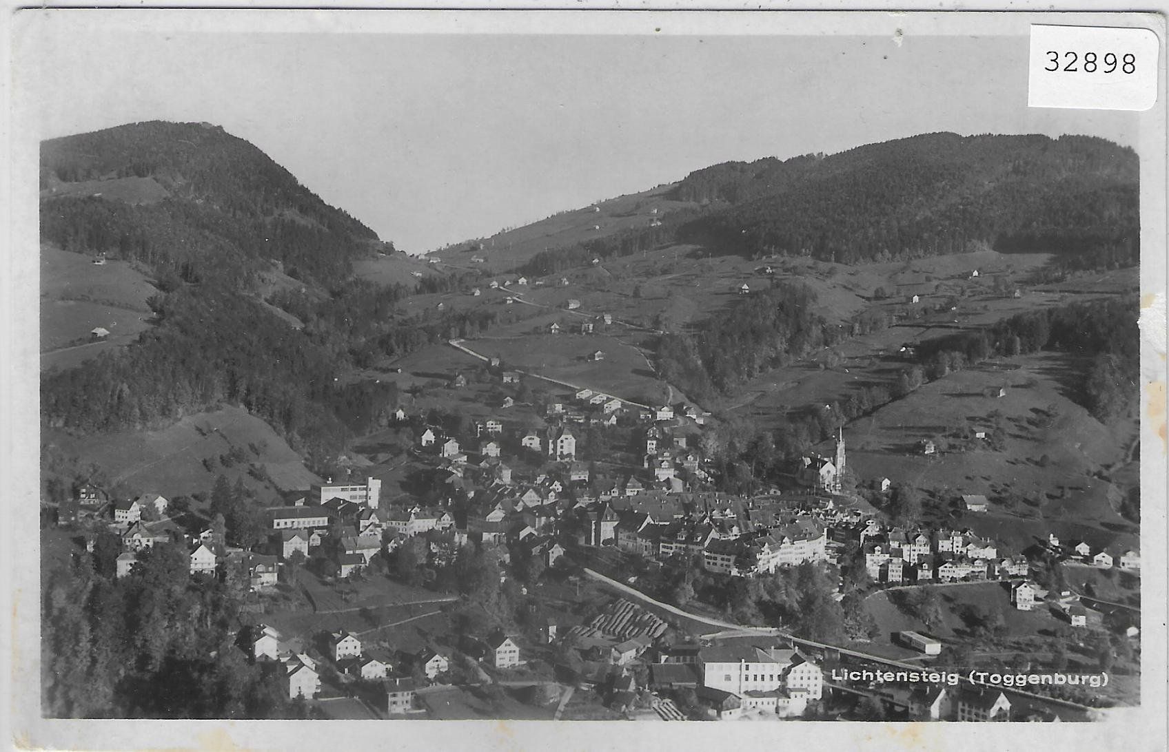 Cartes postales: Lichtensteig - Generalansicht – D'occasion à Ettingen par Kartenplanet