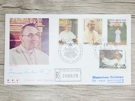 CL05 Enveloppe + Timbre Poste Vaticane 1976