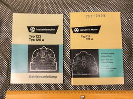 VW Industriemotor Betriebsanleitung und Ersatzteilkatalog