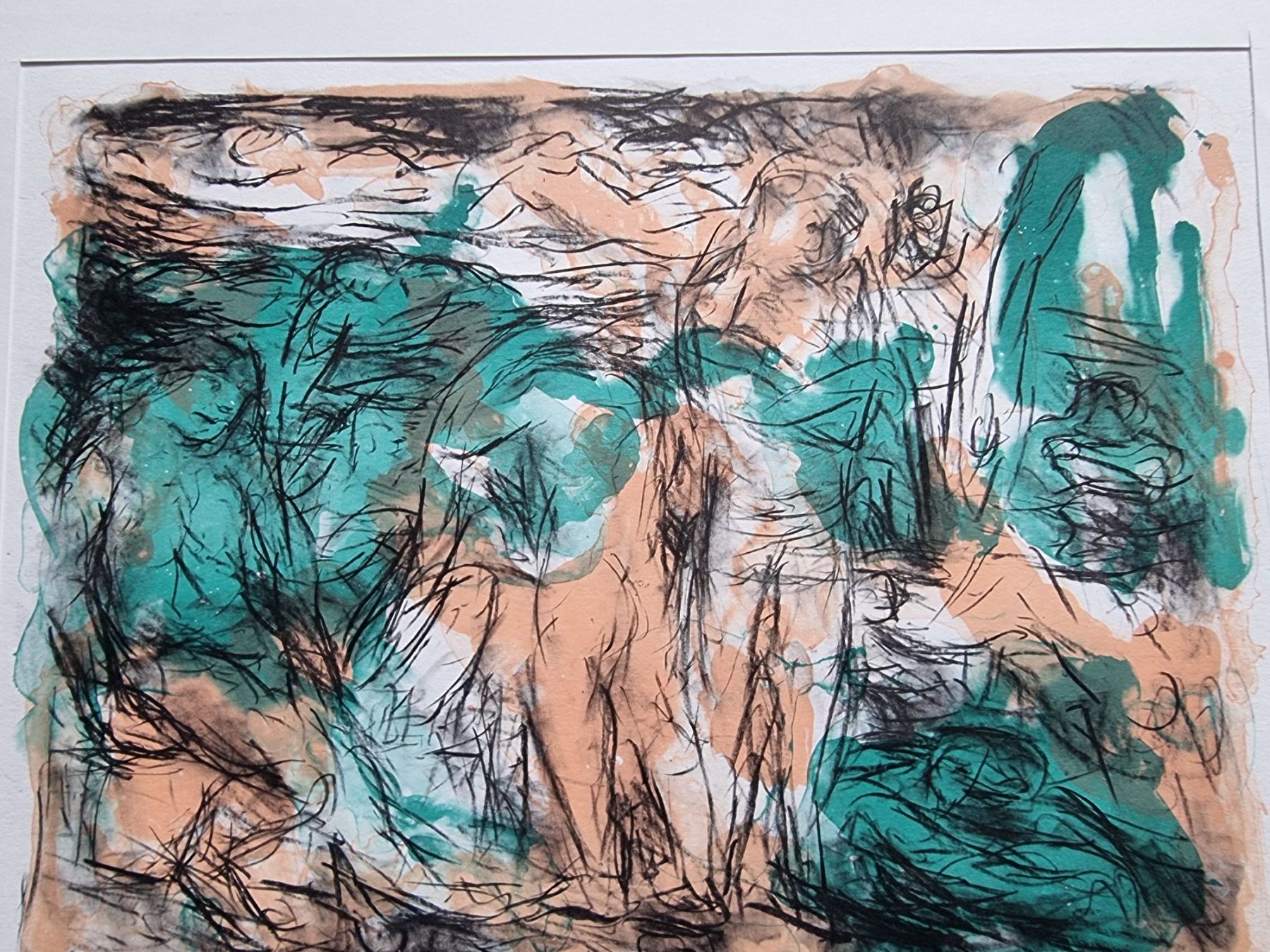 Grafica & Litografie: MANFRED HENNINGER  LITHOGRAPHIE SIGNIERT NUMMERIERT – Usato da Gersau venduto da grafik-kunst
