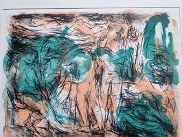 MANFRED HENNINGER  LITHOGRAPHIE SIGNIERT NUMMERIERT