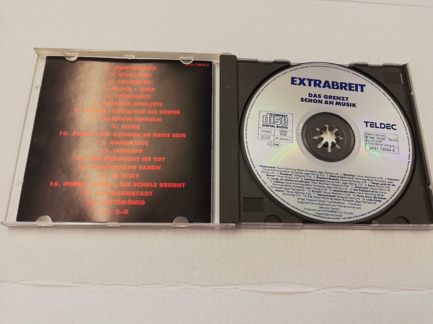 CD: EXTRABREIT - DAS GRENZT SCHON AN MUSIK – Usato da Bern venduto da Vinylsound.ch 2