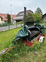 Grosser Custom BBQ Offset Smoker Anhänger
