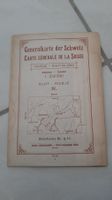 K..73 R M) Generalkarte der Schweiz, Blatt IV, 1916 antik