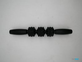 APTONIA Massagestab mit Noppen Schwarz