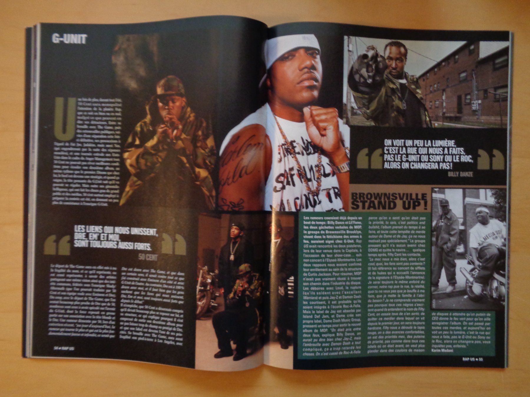 CD: Rap US Magazine 2005 Pharrell Bun B Jim Jones Clipse + CD – Usato da Romainmôtier venduto da Iguazu12 4