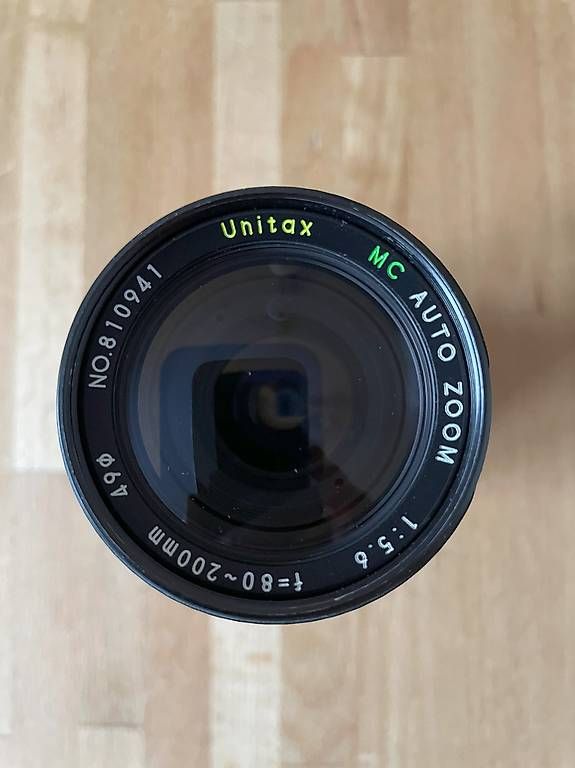 Obiettivi: UNITAX 80-200mm Objektiv mit Tasche – Usato da Aarau Rohr venduto da Konik26 1