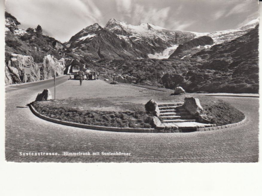 Cartoline postali: Sustenstrasse ca. 1950 – Usato da Bürglen TG venduto da StampGraf
