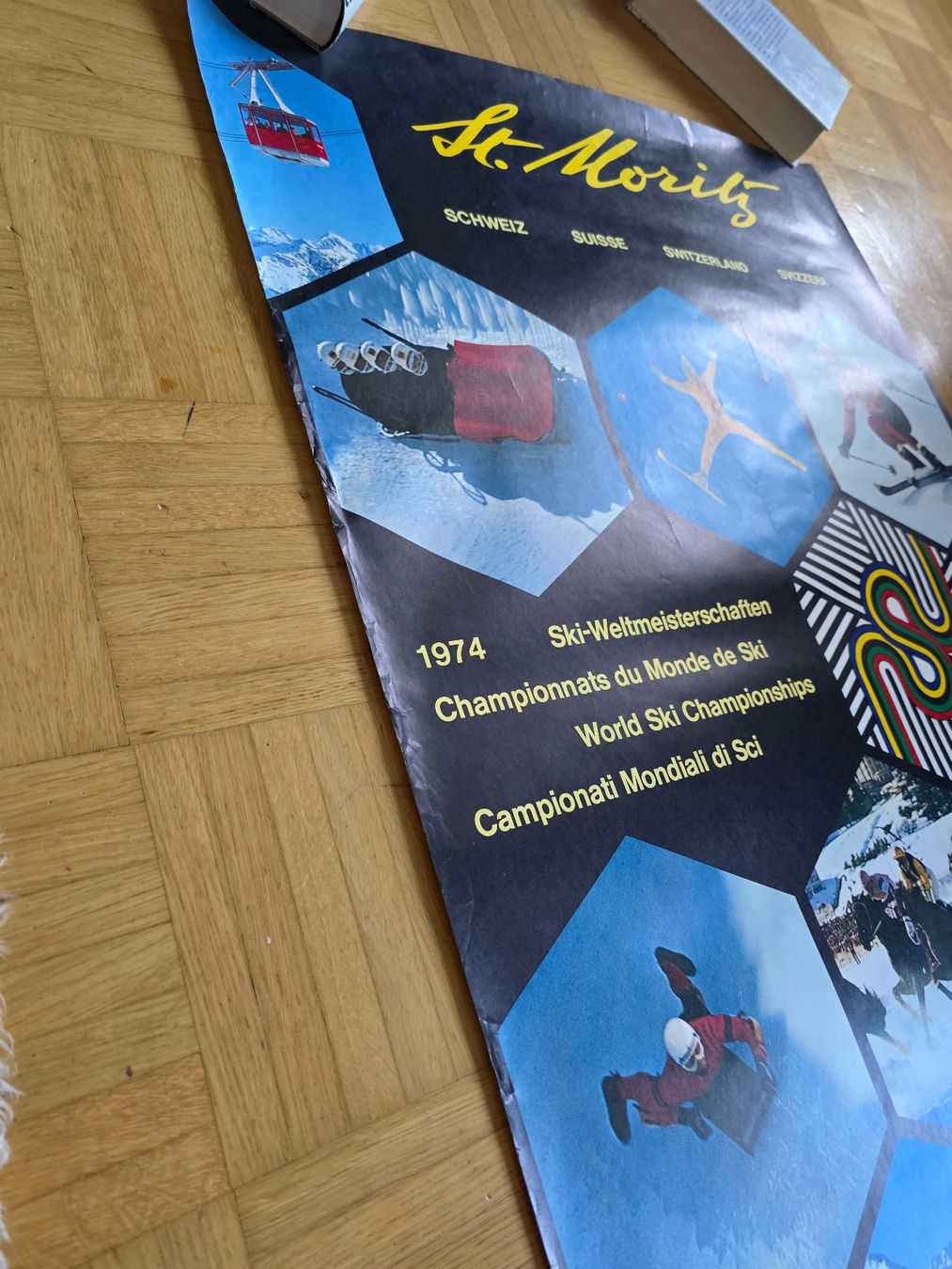 Foto & Immagini: Altes St. Moritz Poster – Usato da Bern venduto da Poobah 1