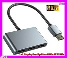 DP-Splitter DP1.4 MST-Hub 8K 60Hz 4K 120Hz