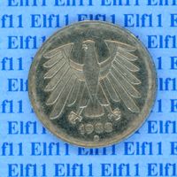 DEM___5.00 1988D -vz 5 Deutsche Mark
