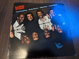 LP The Drum Session - Humphrey , Manne , Bobo, Louis Bellson