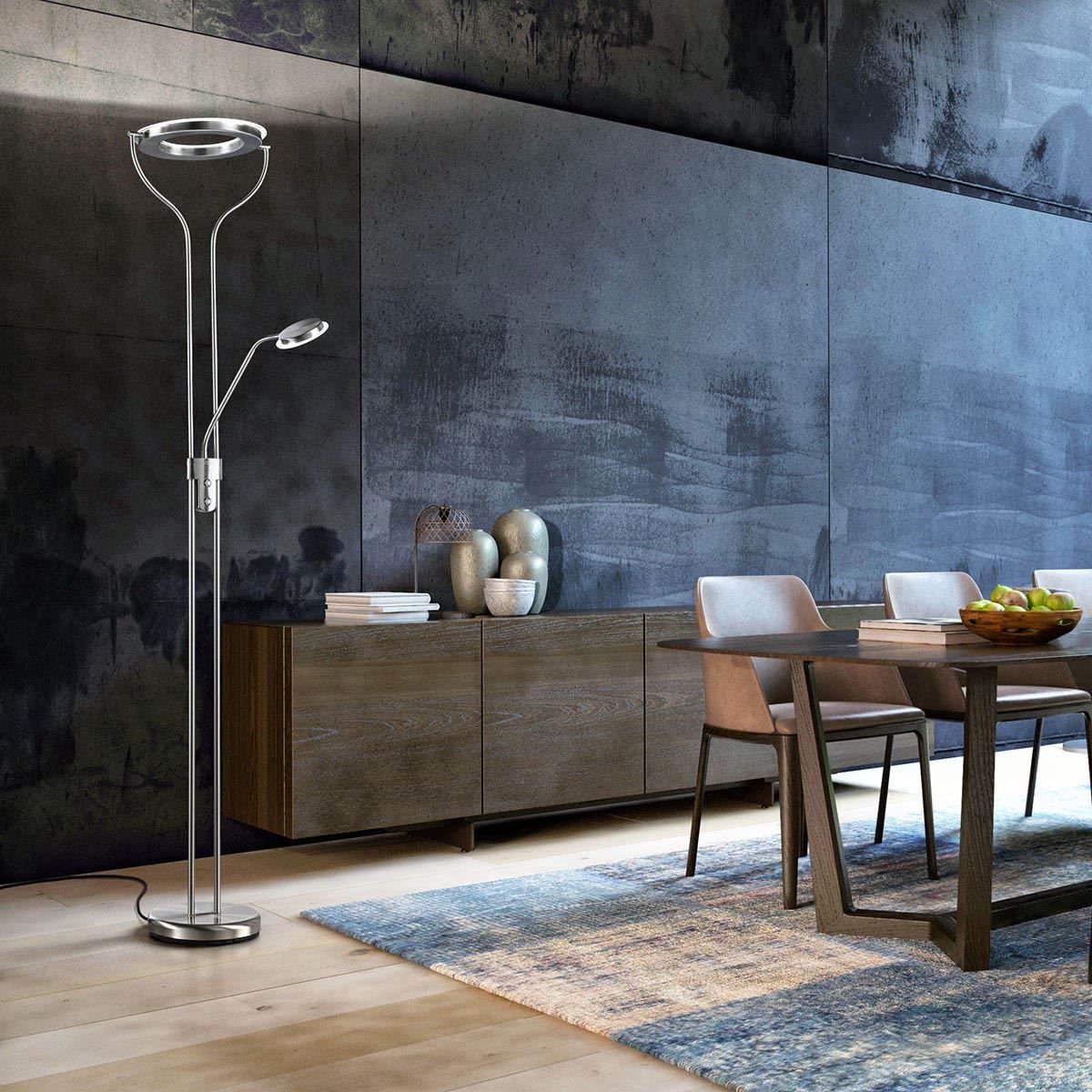 Lampen: LED Stehleuchte, Fluter, 180 cm Höhe – Neu (gemäss Beschreibung) aus Kreuzlingen von Smart-Light 1