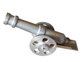 Kanone Miniatur Spielzeug antik