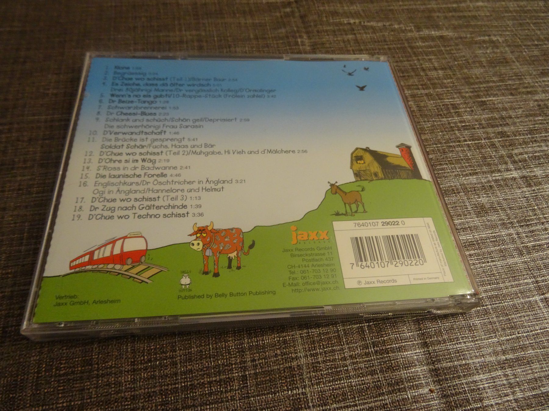 CD: Fredy Schär CD "Unverschämt!" - – Usato da Olten venduto da Disc-Ausverkauf 1