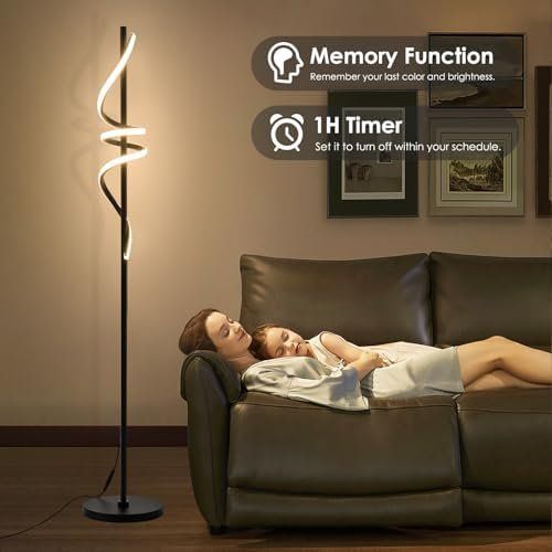 Lampade: LED Stehlampe 48W dimmbar mit Fernbedienung – Nuovo e nell'imballaggio originale da Hundwil venduto da Stallone5 4