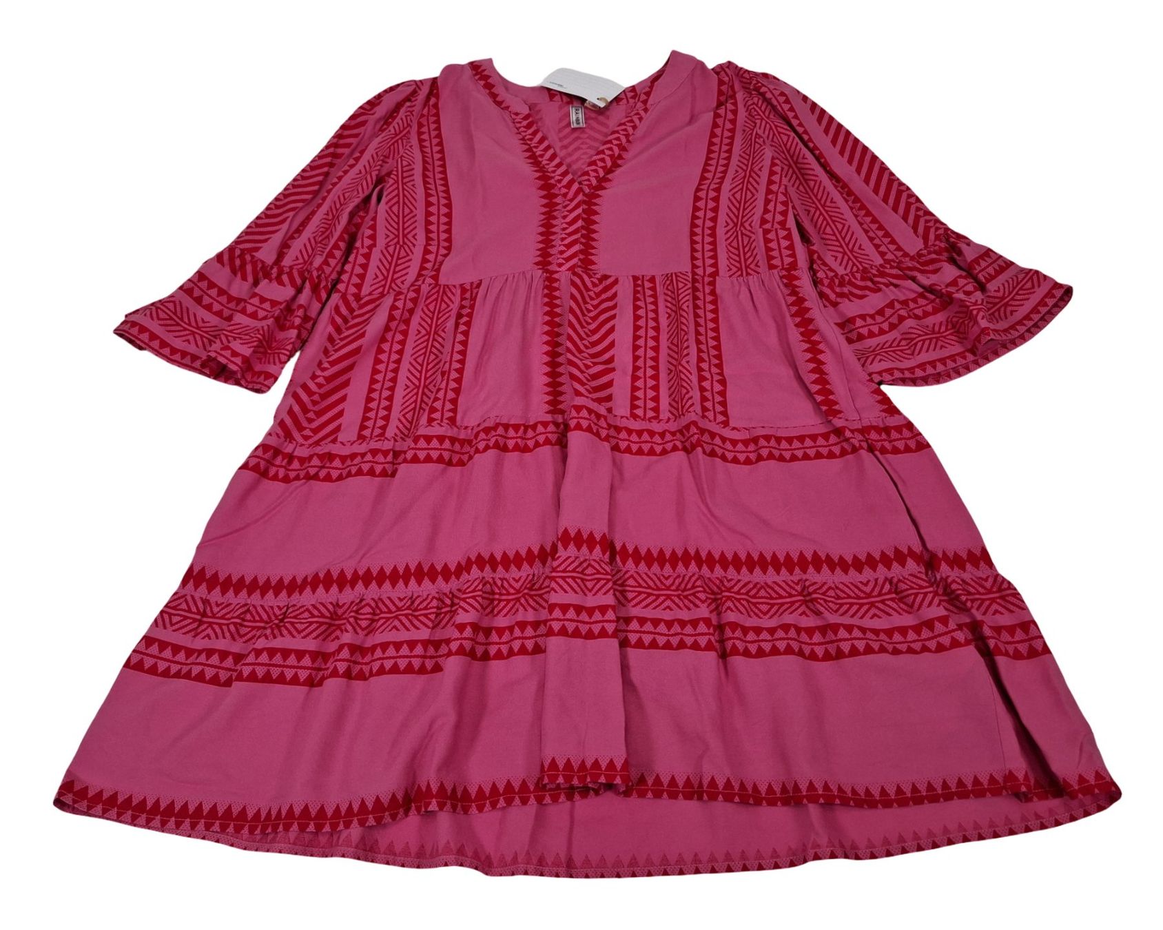 Vestiti: RAINBOW Leichtes Kleid rot-pink Gr. 42 – Usato da Wil SG venduto da Restwert_Wil 5