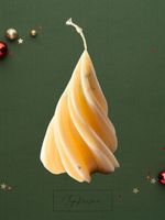 Wunderschöne Soja Wachs handgemachte Kerze Tannenbaum 🌲 !