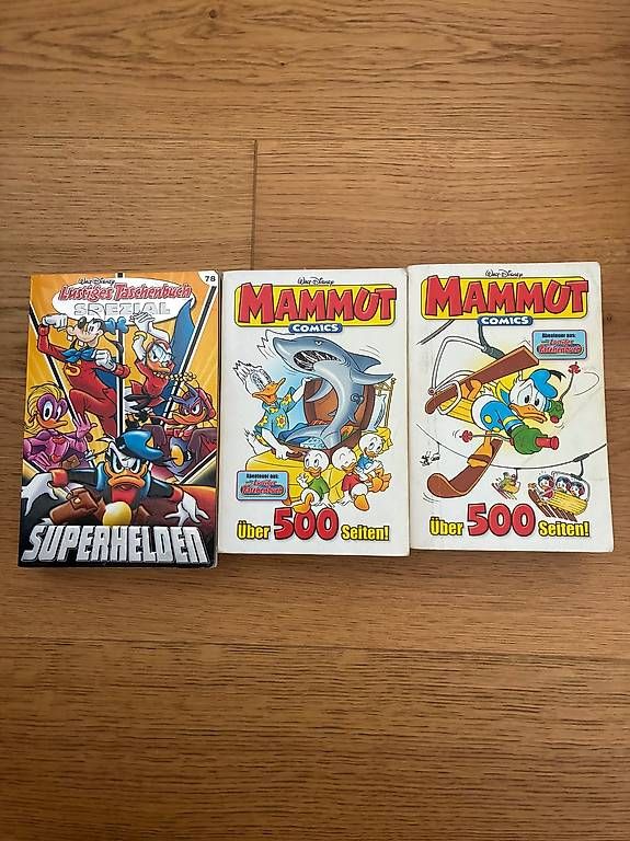 Fumetti: 4 Dicke Donald Duck Comic Bücher – Usato da Dielsdorf venduto da aid_6lk7