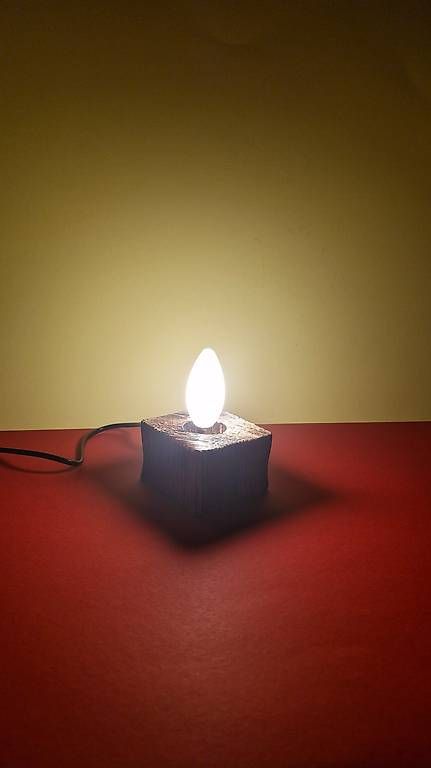 Lampade: Lampe de chevet en bois – Nuovo (secondo la descrizione) da Fully venduto da puma444 2