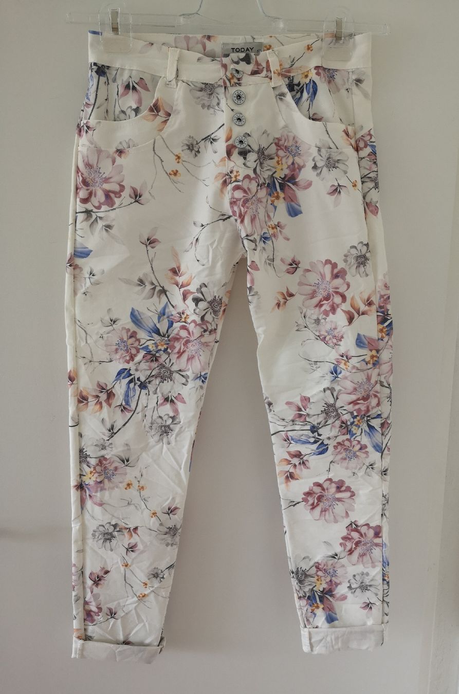 Pantaloni: Sommerhose eierfarben S - TODAY - Spendenaktion – Nuovo (secondo la descrizione) da Unterkulm venduto da Beljasch