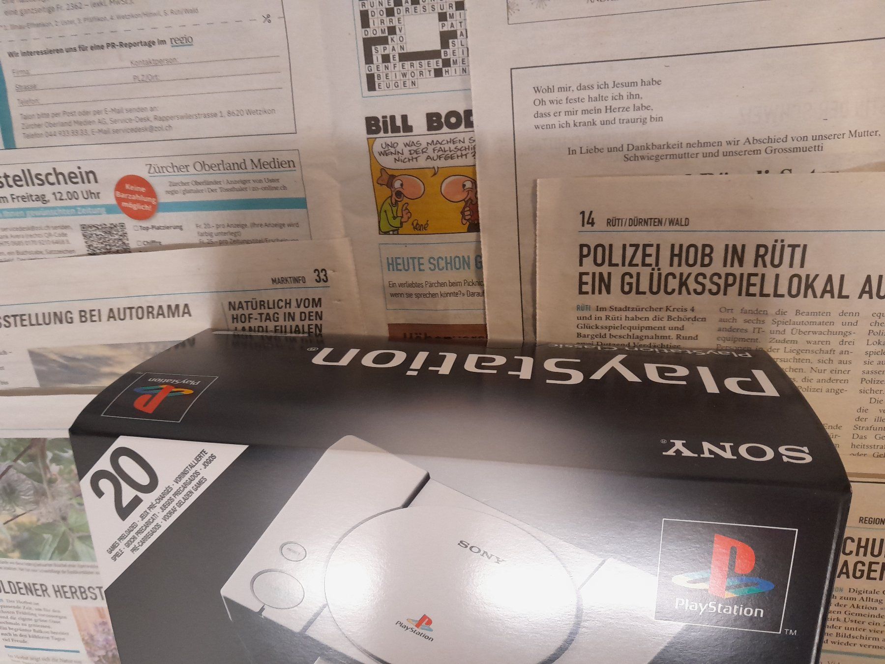 Sony Console: Sony PlayStation Classic mit 20 Spielen – Nuovo e nell'imballaggio originale da Rüti ZH venduto da Alemanni 4