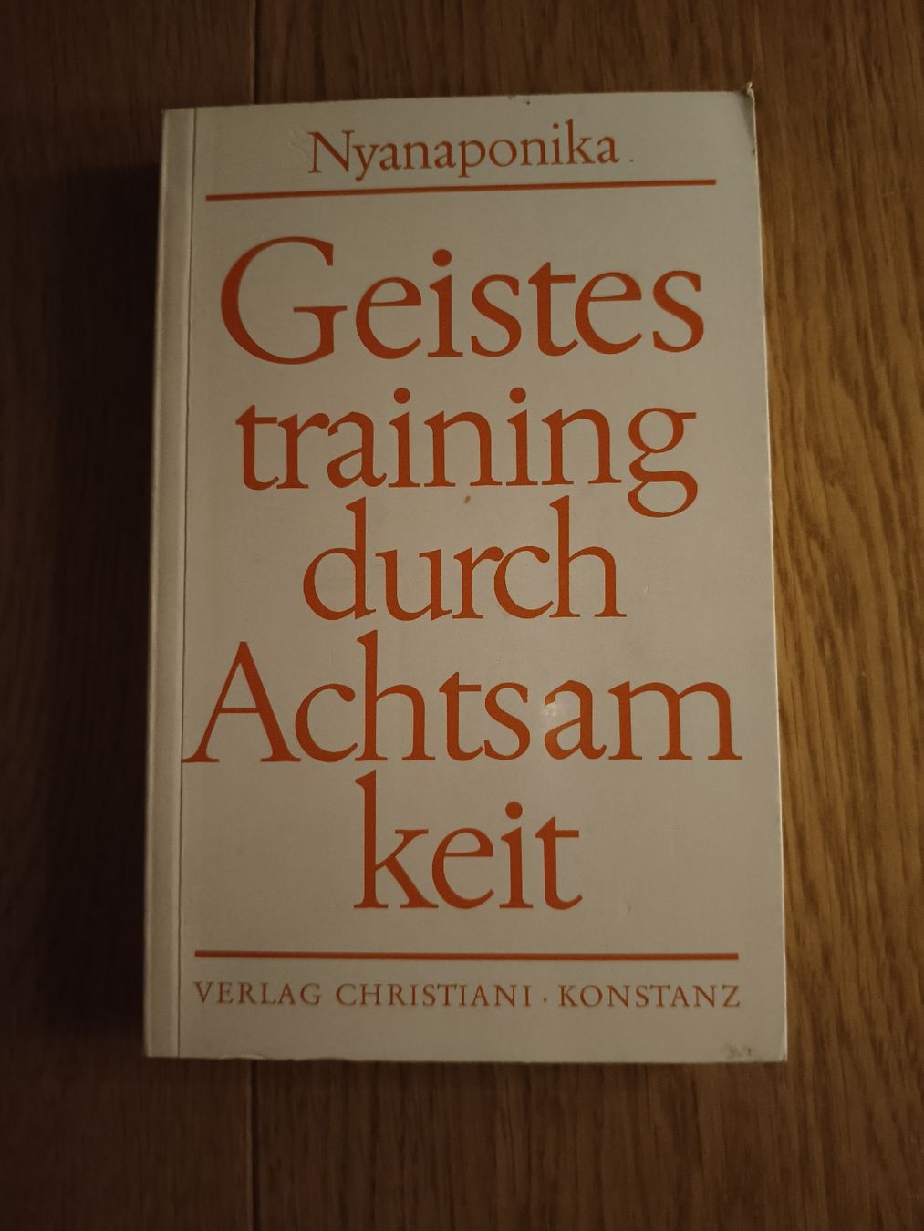 Libri: "Geistestraining durch Achtsamkeit" - Buch – Usato da Unterlunkhofen venduto da bebiboar