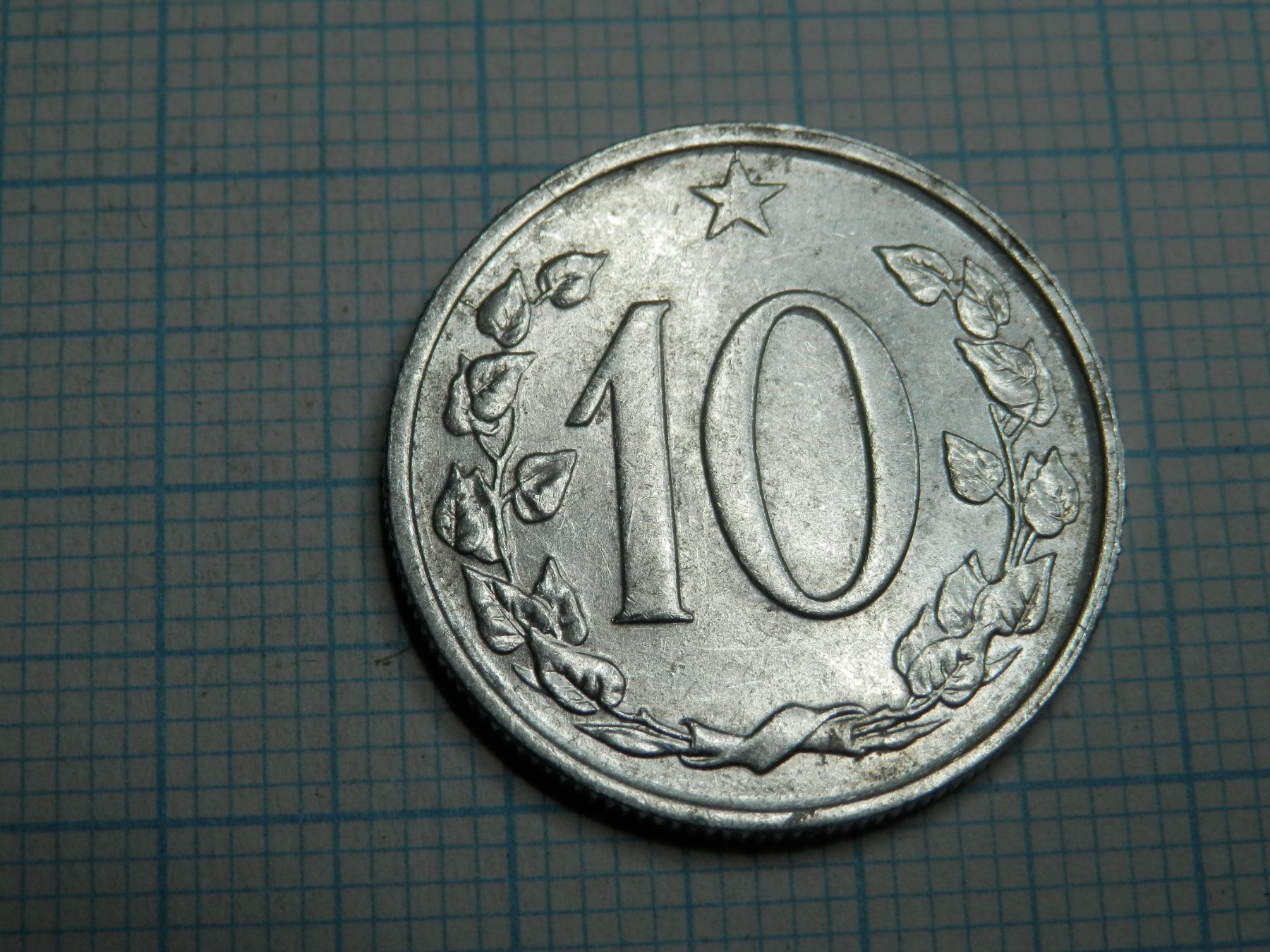 Tutti le monete: Tschechoslowakei 10 Heller, 1962 – Usato da Weiach venduto da weiach81 1