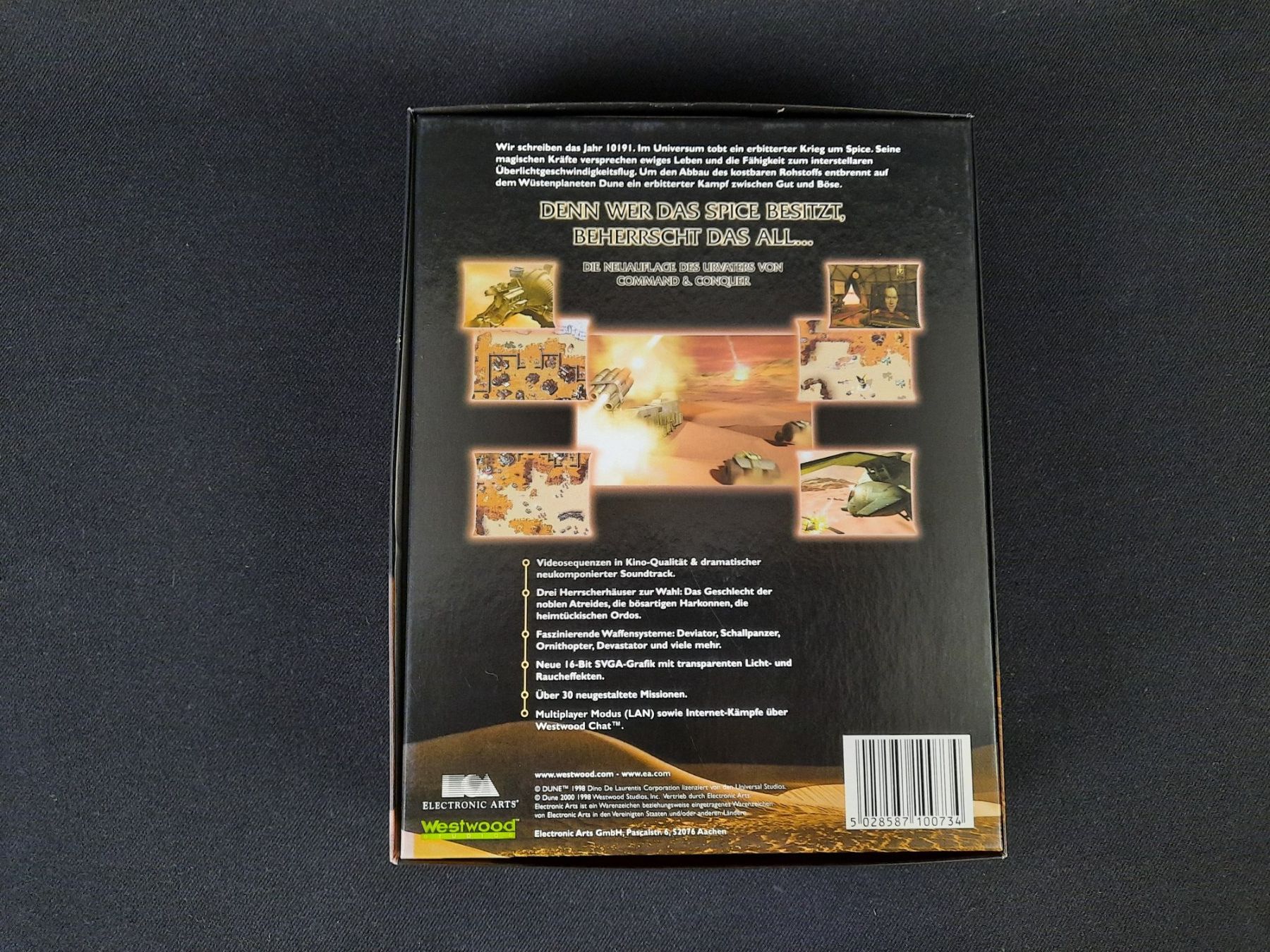 Giochi: WESTWOOD STUDIOS - Dune 2000 Computerspiel – Usato da Beinwil am See venduto da Restwert_Beinwil 3
