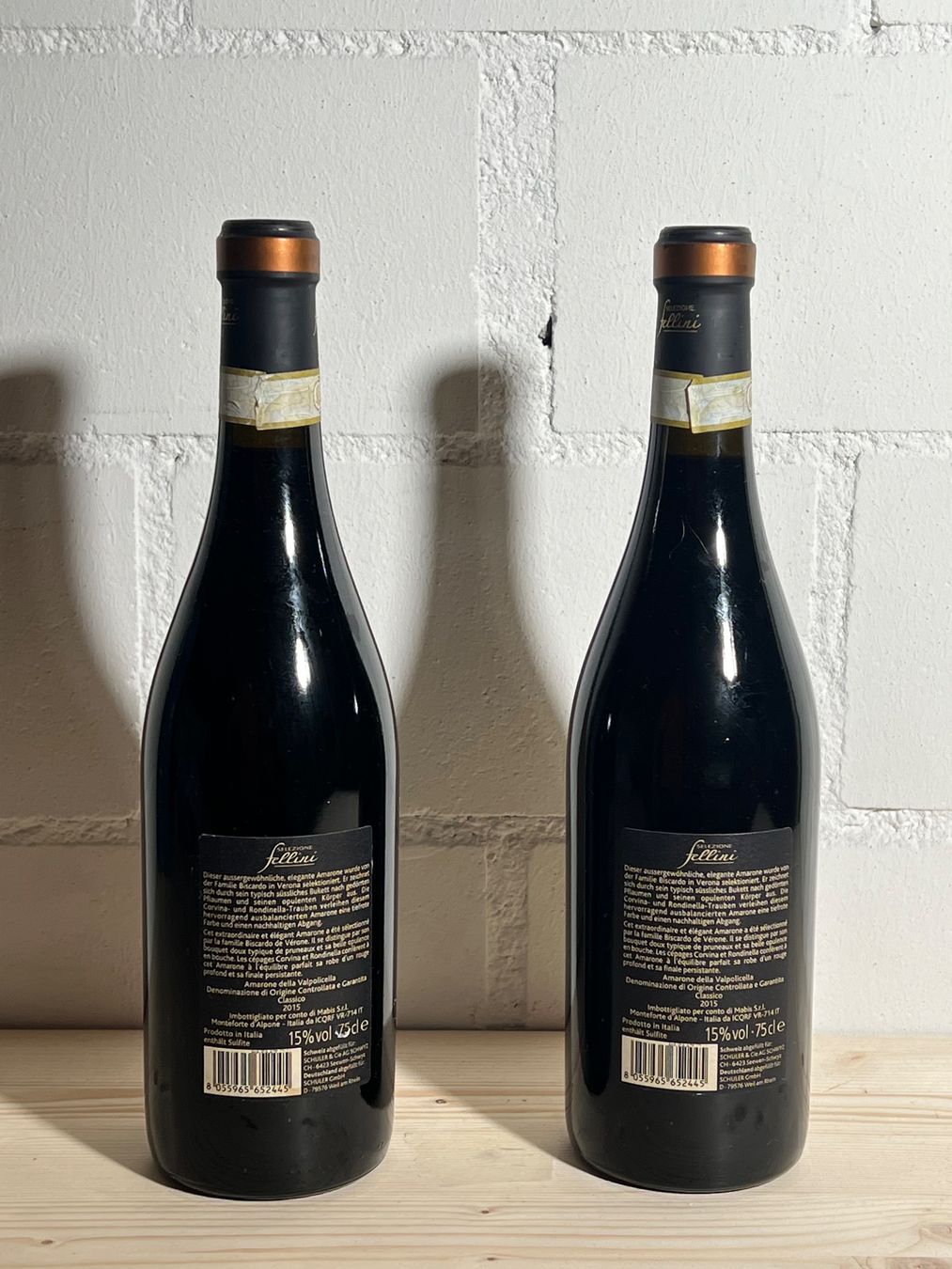 Vino: Amarone Valp. Selez. Fellini 2015 1 FL – Usato da Root venduto da Jo.Di 2