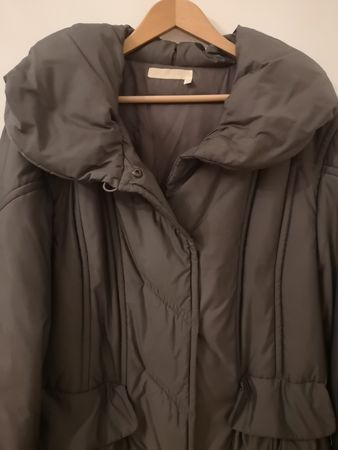 Winter-Mantel grau Gr. 46 - Spendenaktion