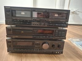 Technics Stereoanlage mit Plattenspieler