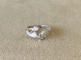 Ring Silber mit Zirkonia