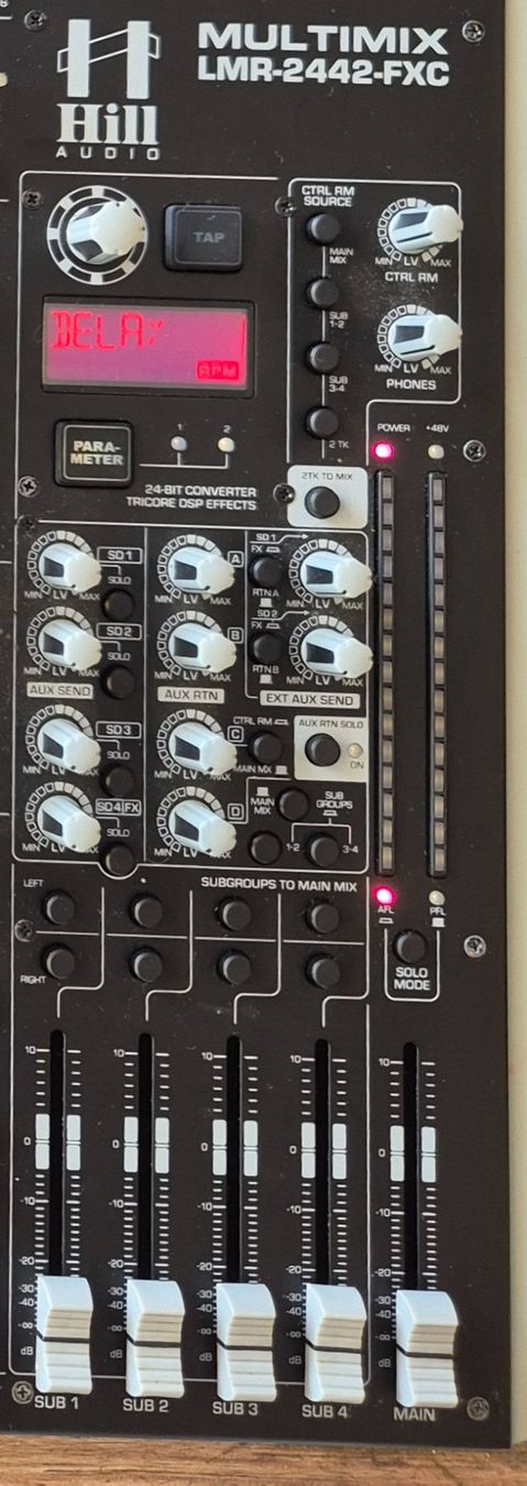 Mischpulte: Table de mixage Hill Audio MultiMix LMR-2442FX-C / USB – Gebraucht aus Courtételle von pau_6g7z 3