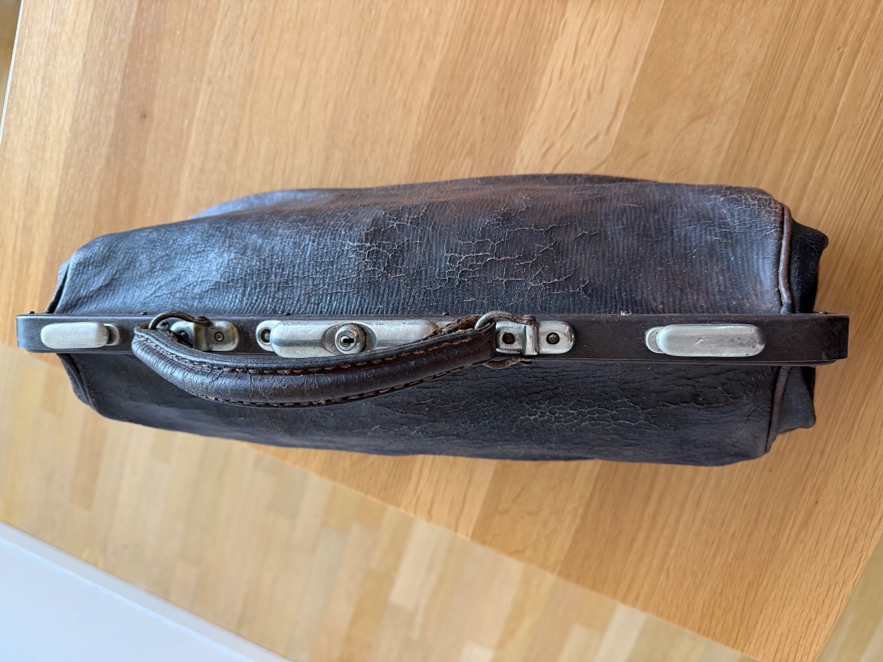 Borse: Vintage Ledertasche / Arzttasche – Usato da Basel venduto da Rouge. 3