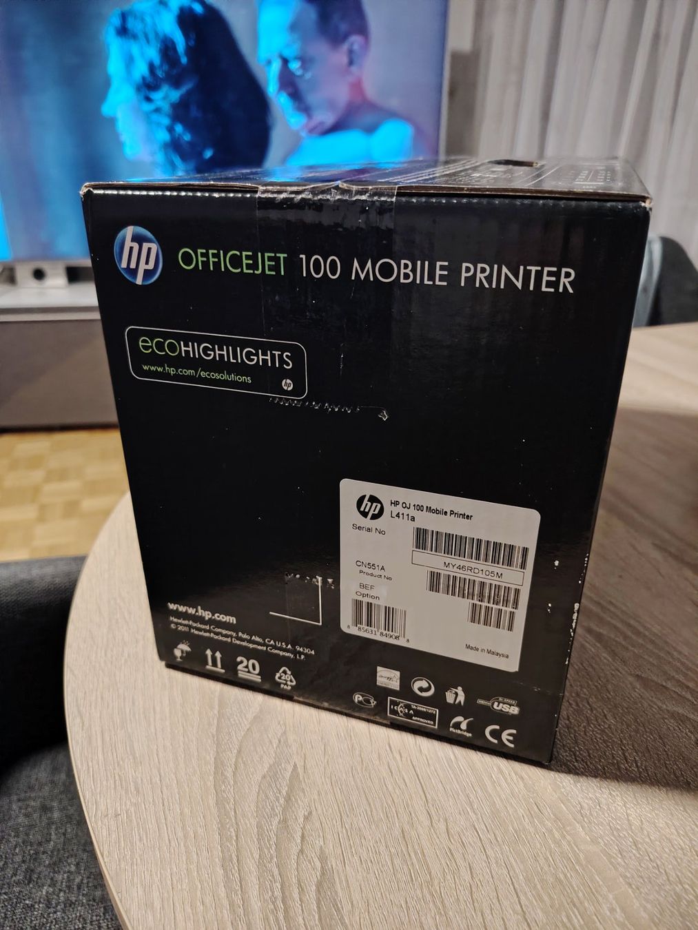 Hewlett Packard Stampanti: HP Officejet 100 Mobile Printer - Bluetooth – Nuovo e nell'imballaggio originale da Aesch BL venduto da Elektronik_Laden 2