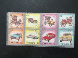 Yemen 1970   Old Cars Serie gest.  (A605)