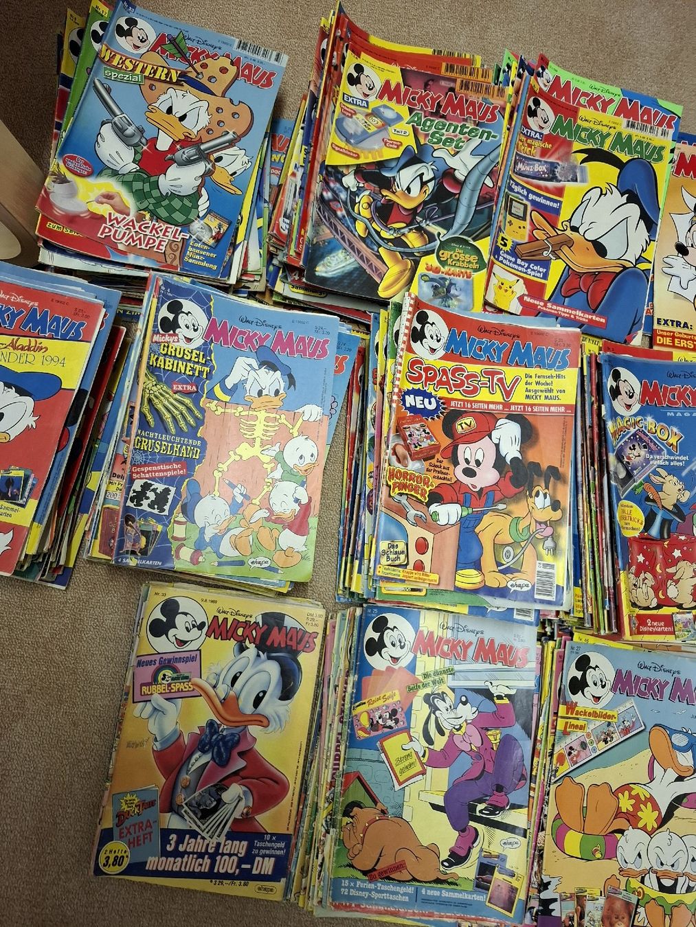 Comics: Micky Maus Hefte, Konvolut Comics Jg 89 bis 2000 – Gebraucht aus Riehen von joerdeli 6