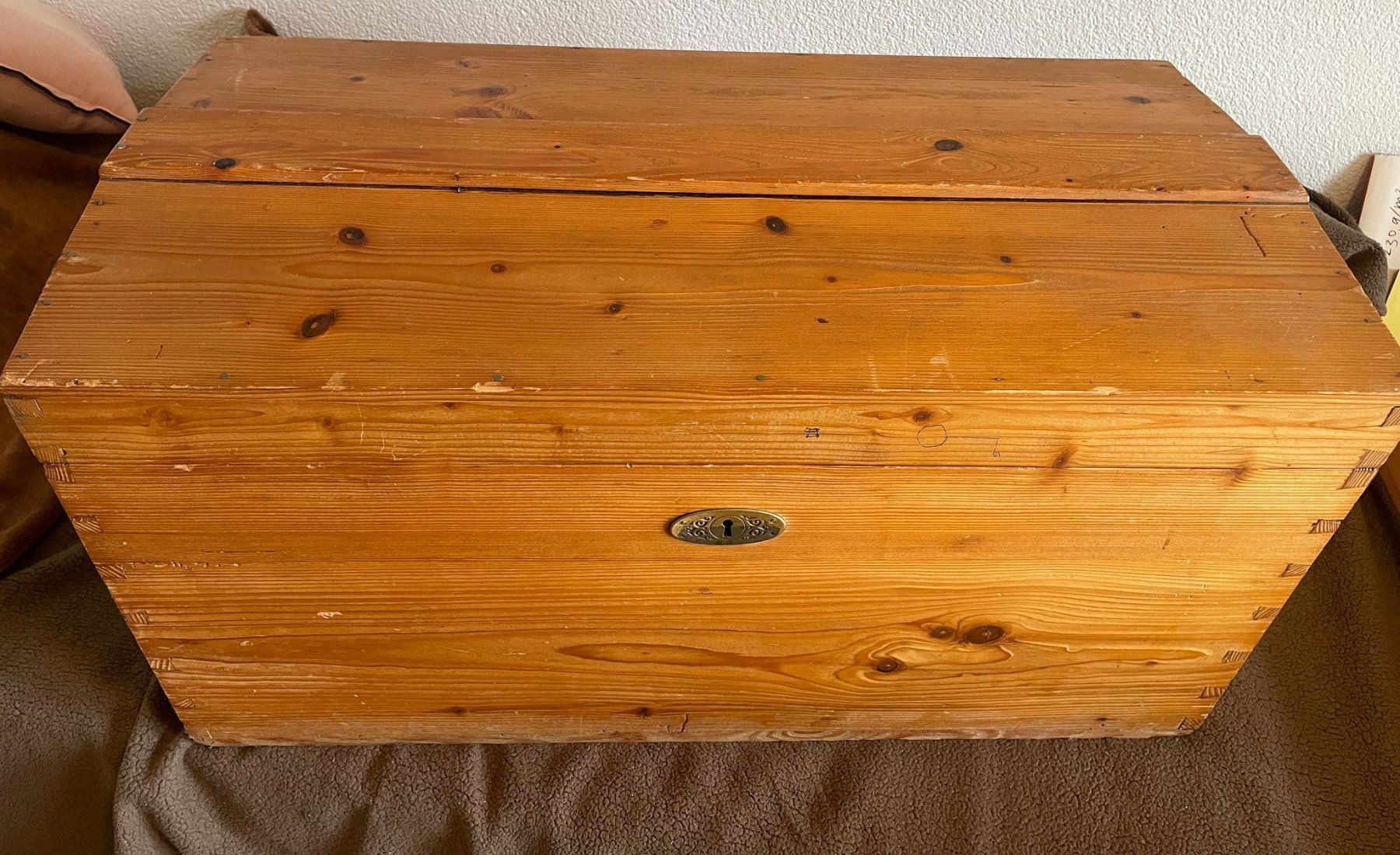 Cassapanche: Überseekoffer , orig. – Usato da Zofingen venduto da hel_7ps5 1