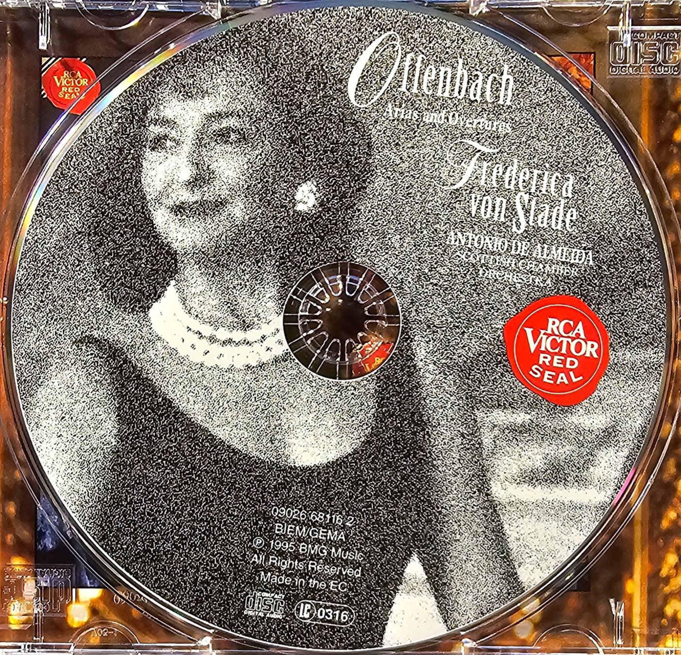 CDs: Offenbach - Arias & Overstures - Von Stade – Gebraucht aus Wahlen b. Laufen von Cg10 2
