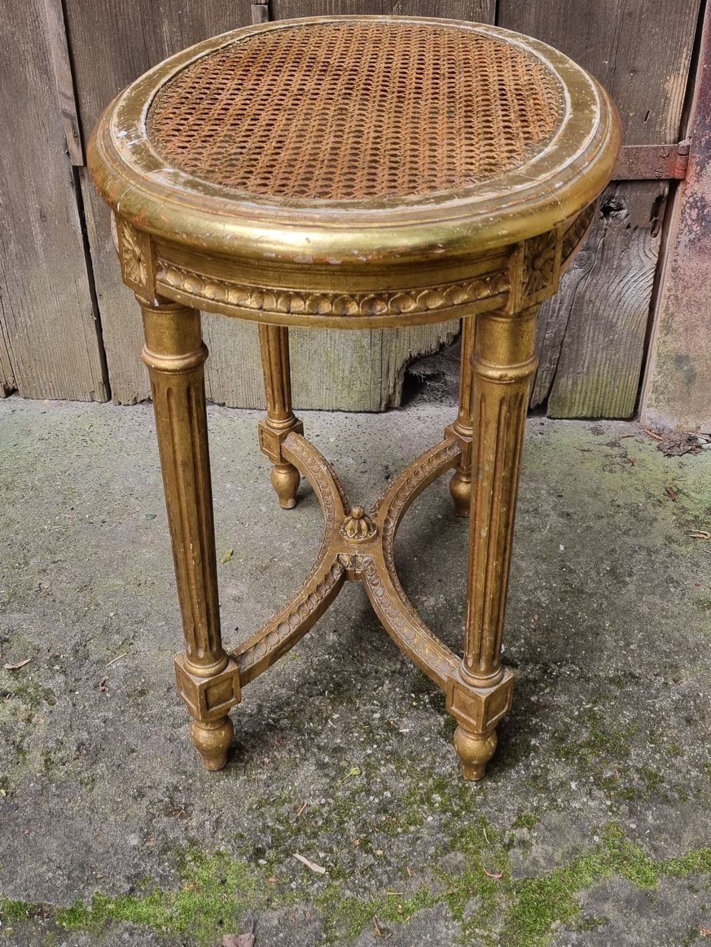 Sedie: Klaviersitz   Alt Goldfarbig – Usato da Schaffhausen venduto da Leveron13 4