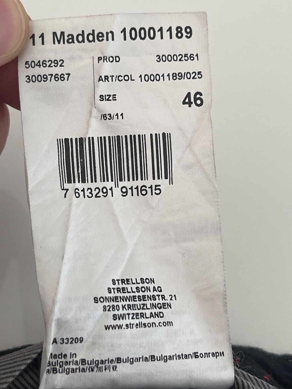 Strellson Anzüge: Strellson Anzug 46 Slimfit Grau – Gebraucht aus Zürich von StudioZH 6