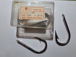 4 hameçons Marinex qualité 718 n° 8/0 Salzwasser Haken