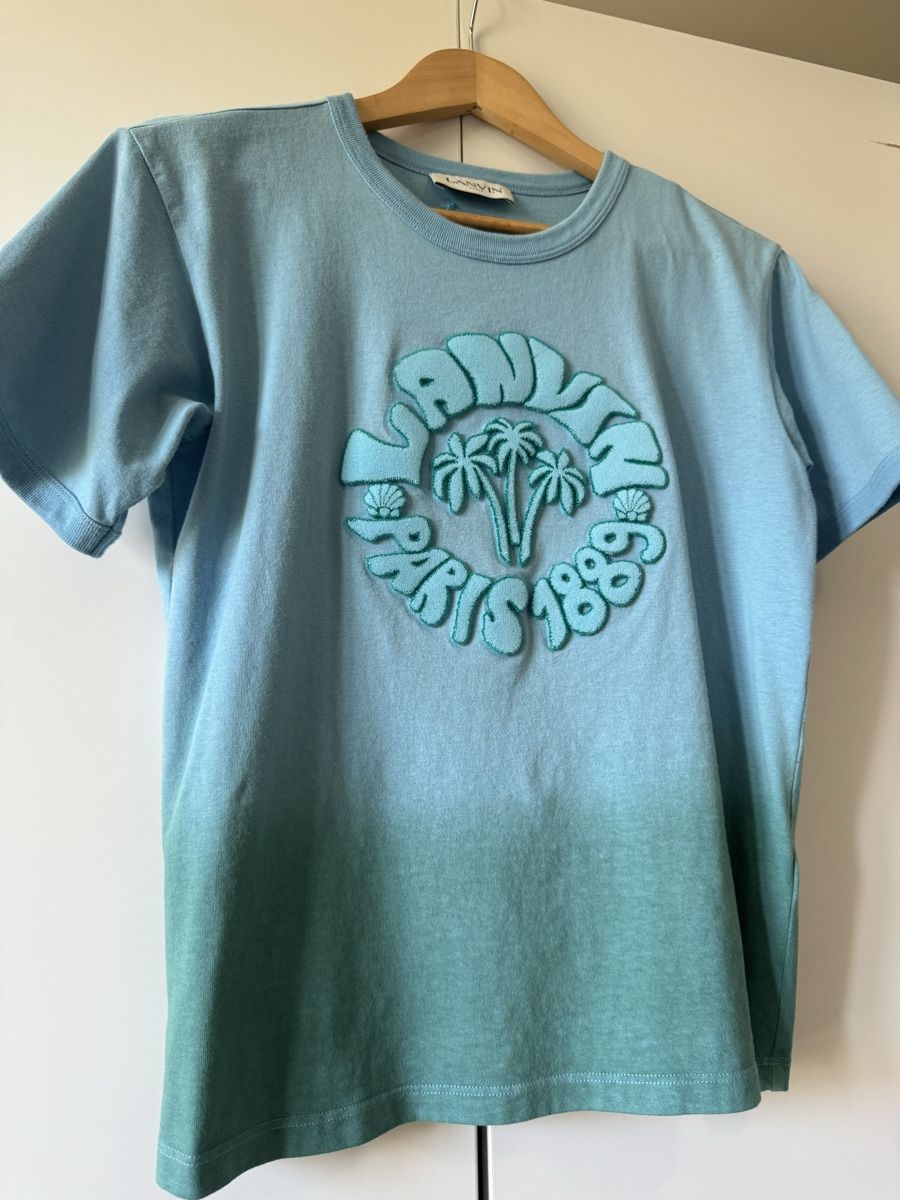 Lanvin T-Shirts: Lanvin blue T-shirt XS – Neu (gemäss Beschreibung) aus Genève von kam_m6mq 1