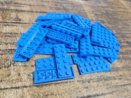 lego 3795 lot de 40 pièces Blue Plate 2 x 6