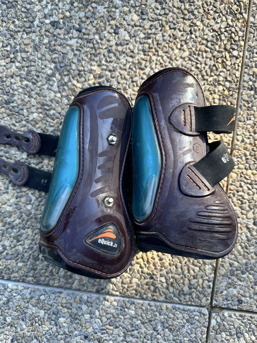Jambières & Bandages: Guêtres eQuick marron taille S – D'occasion à Plan-les-Ouates par aur_z5pj