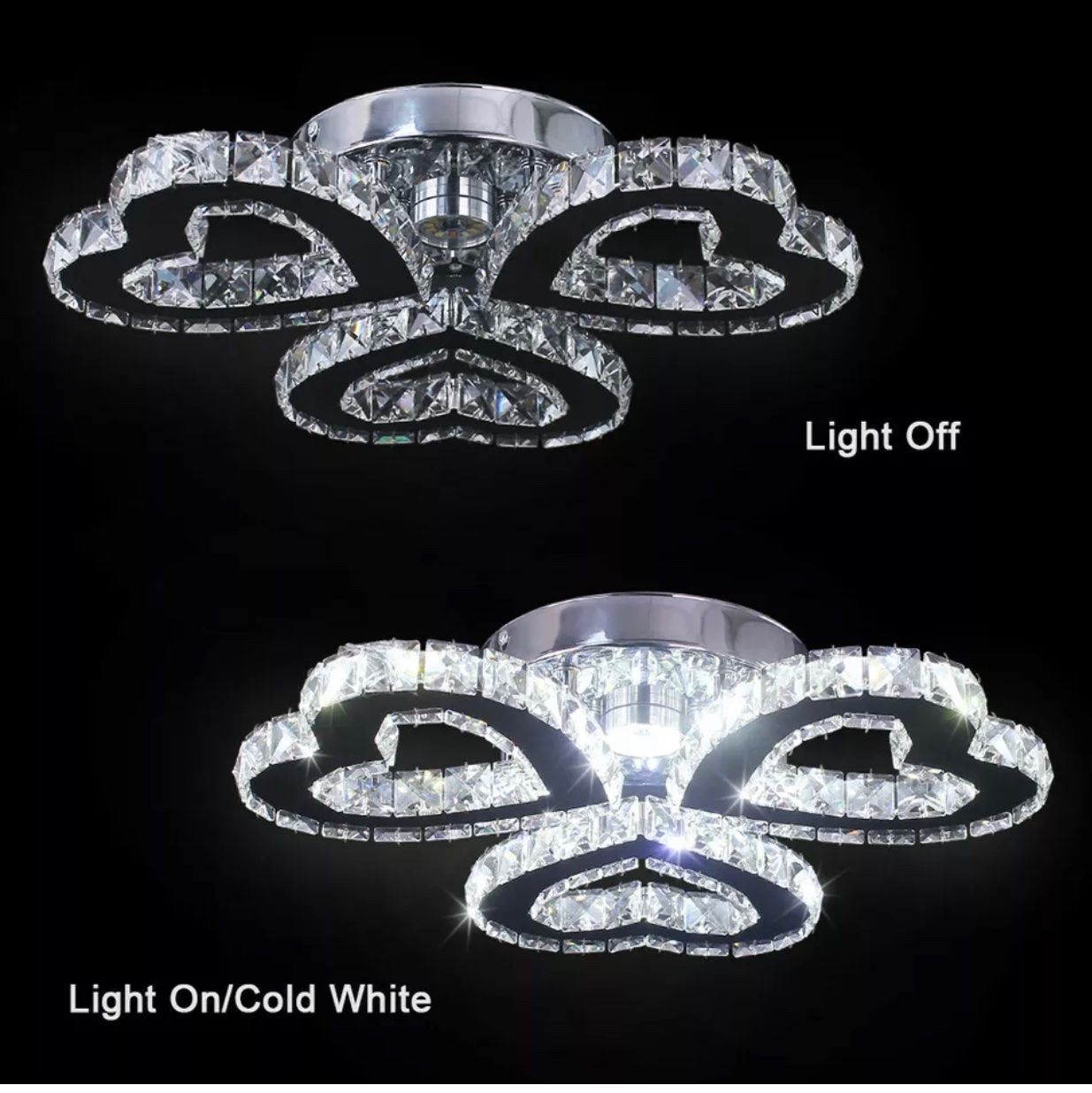 Lampade: +Moderne Kristallleuchter Lampe herz – Nuovo e nell'imballaggio originale da Amriswil venduto da JaJa-Express 3