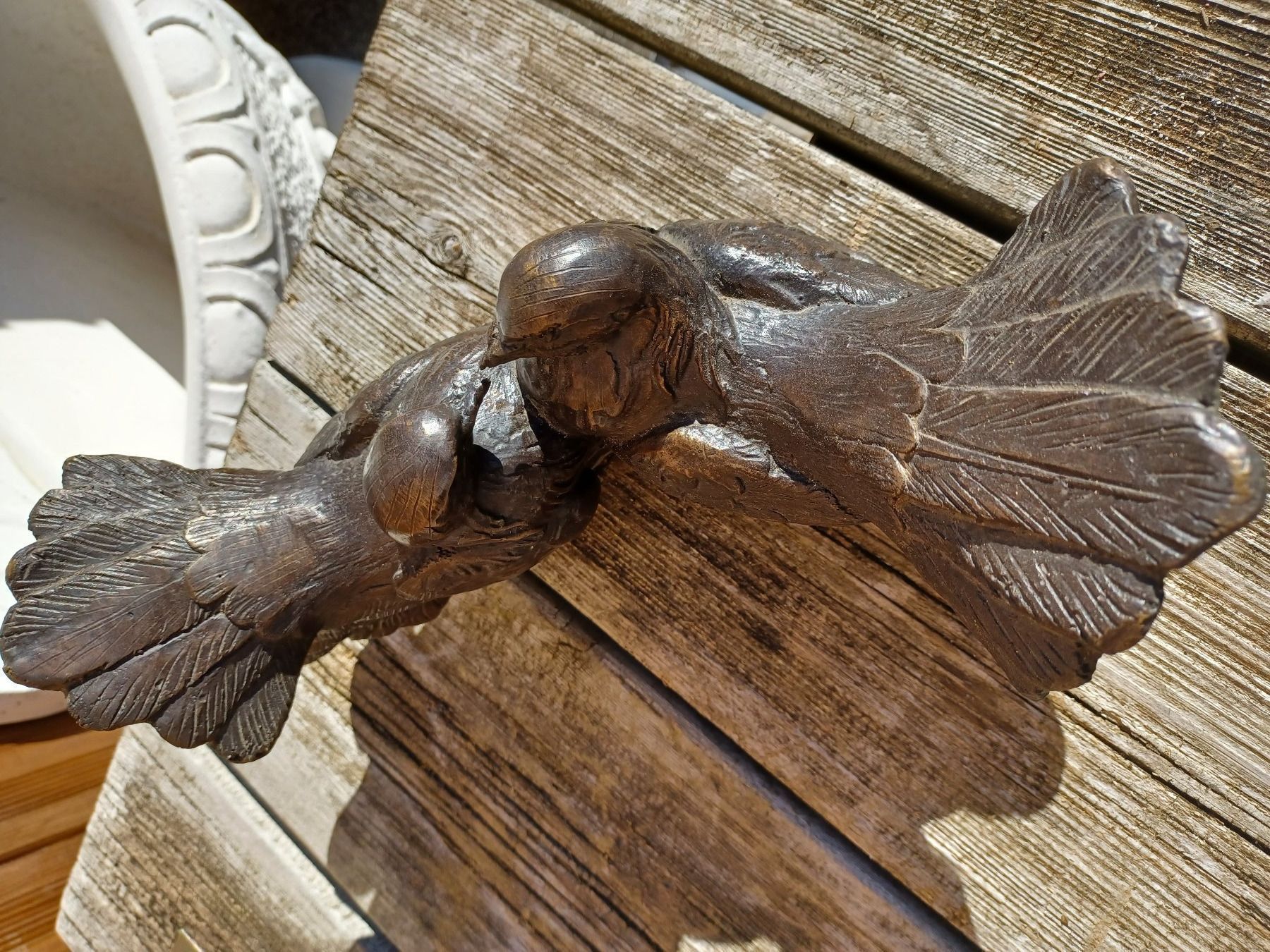 Sculture & Statue: Turteltauben Bronze – Nuovo (secondo la descrizione) da Wangen a.Aare venduto da Schneckenparadies 1